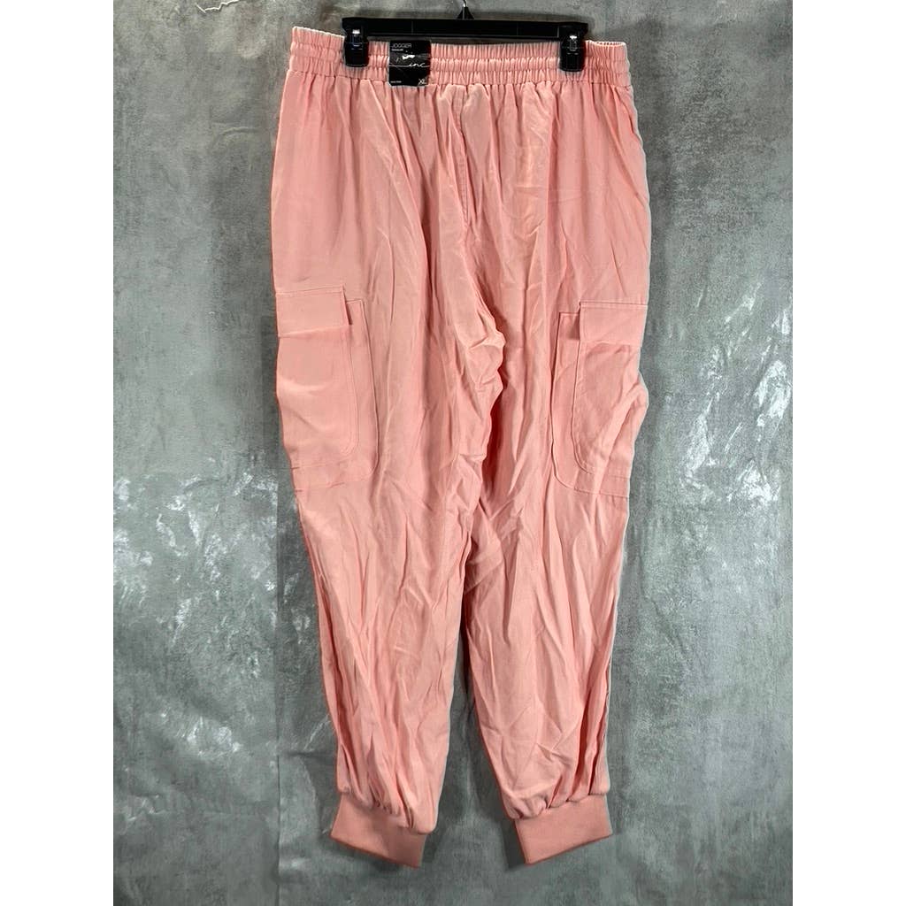 INC INTERNATIONAL CONCEPTS Women's First Blush High-Rise Utility Jogger Pants