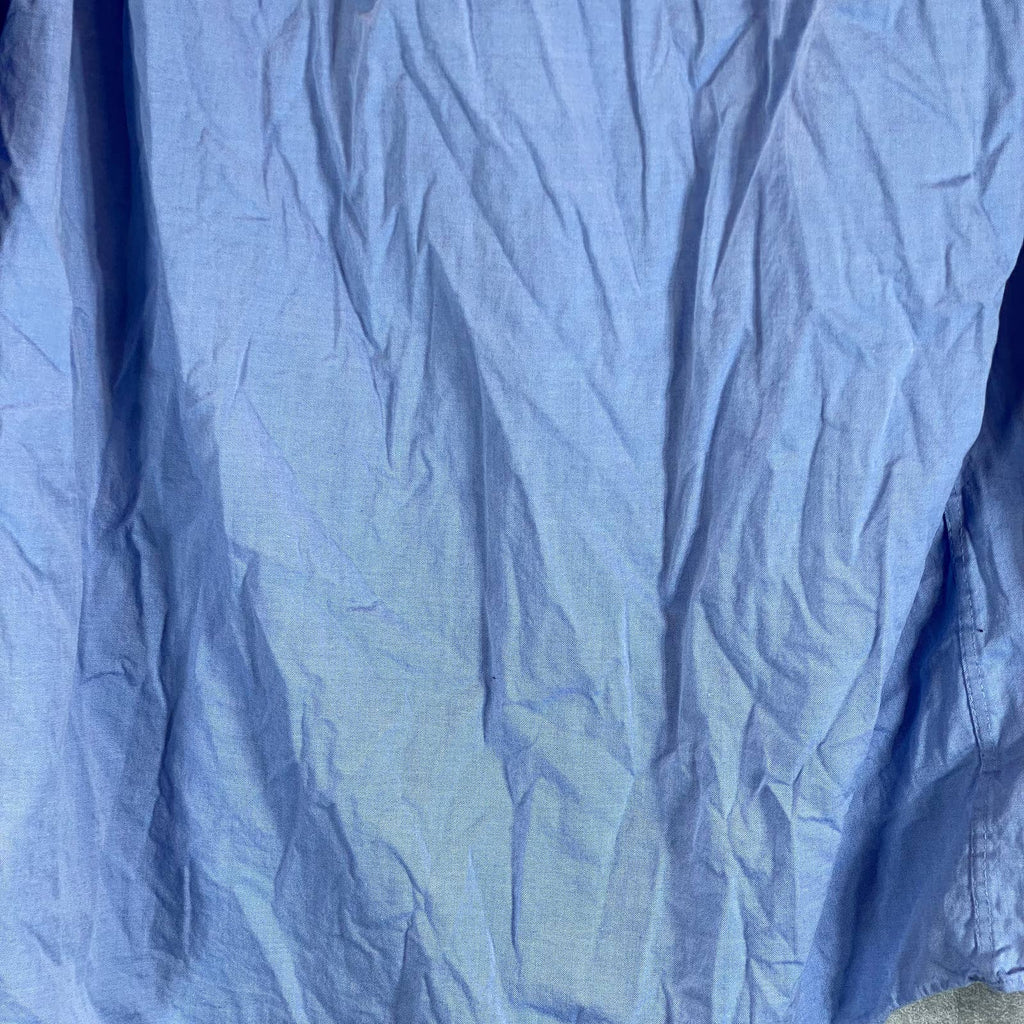 CLUB ROOM Men's Light Blue Regular-Fit Cotton Oxford Dress Shirt SZ 15.5 34/35