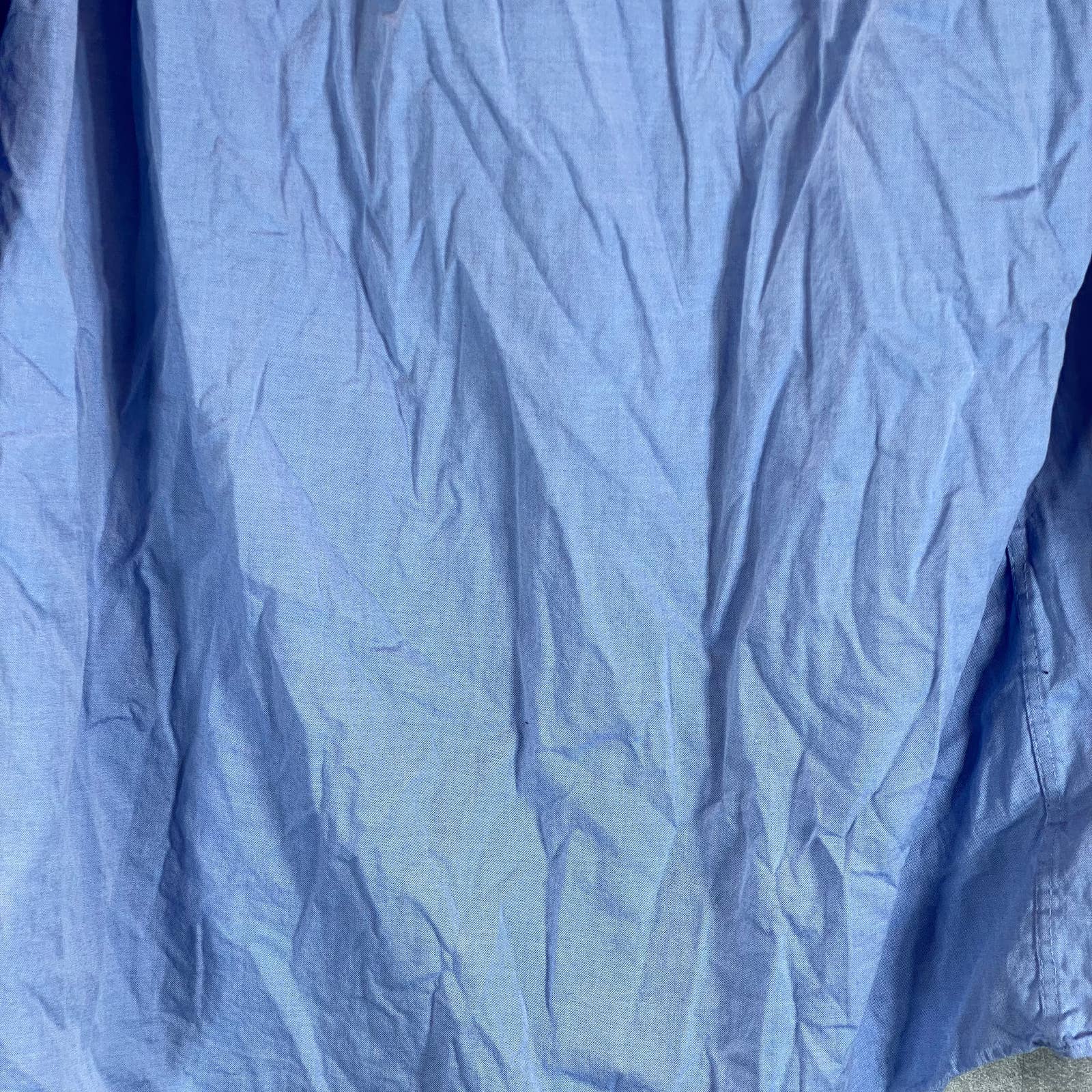 CLUB ROOM Men's Light Blue Regular-Fit Cotton Oxford Dress Shirt SZ 15.5 34/35