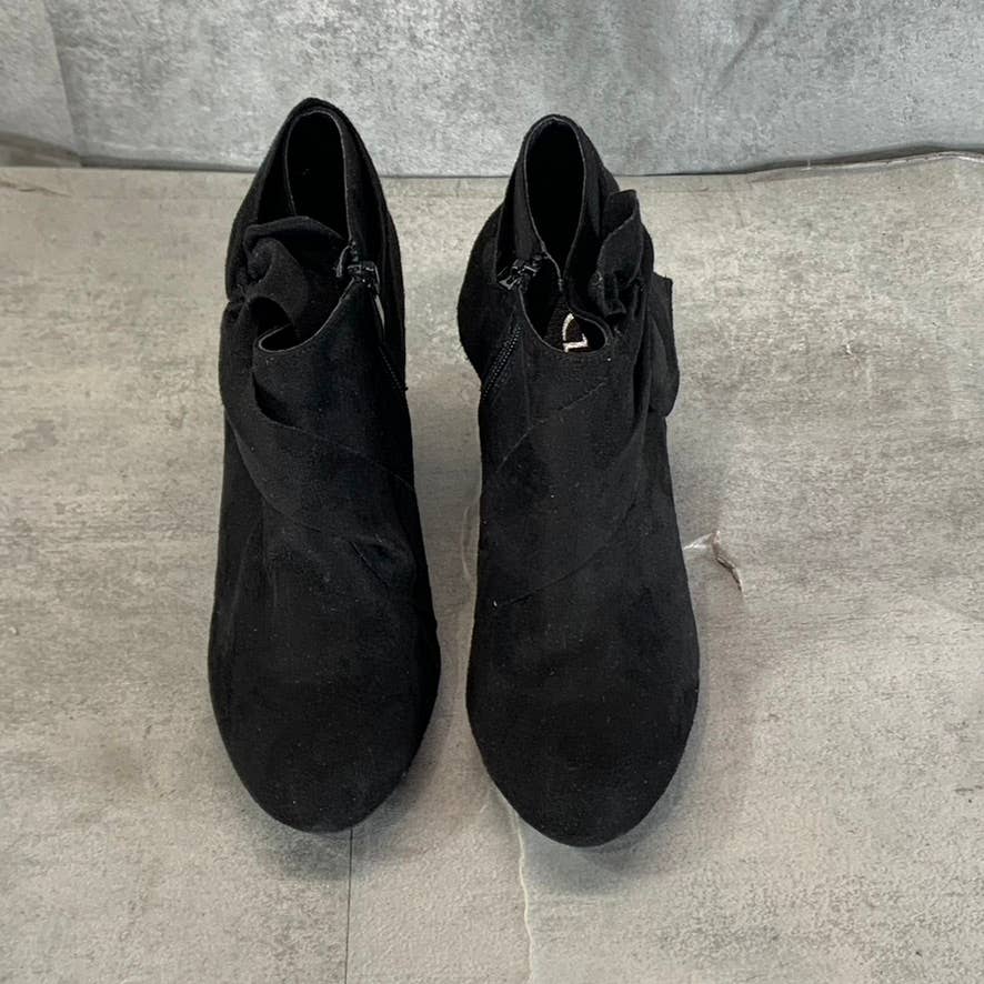 CL By CHINESE LAUNDRY Women's Vivid Bow-Detail Wedge Booties SZ 5.5