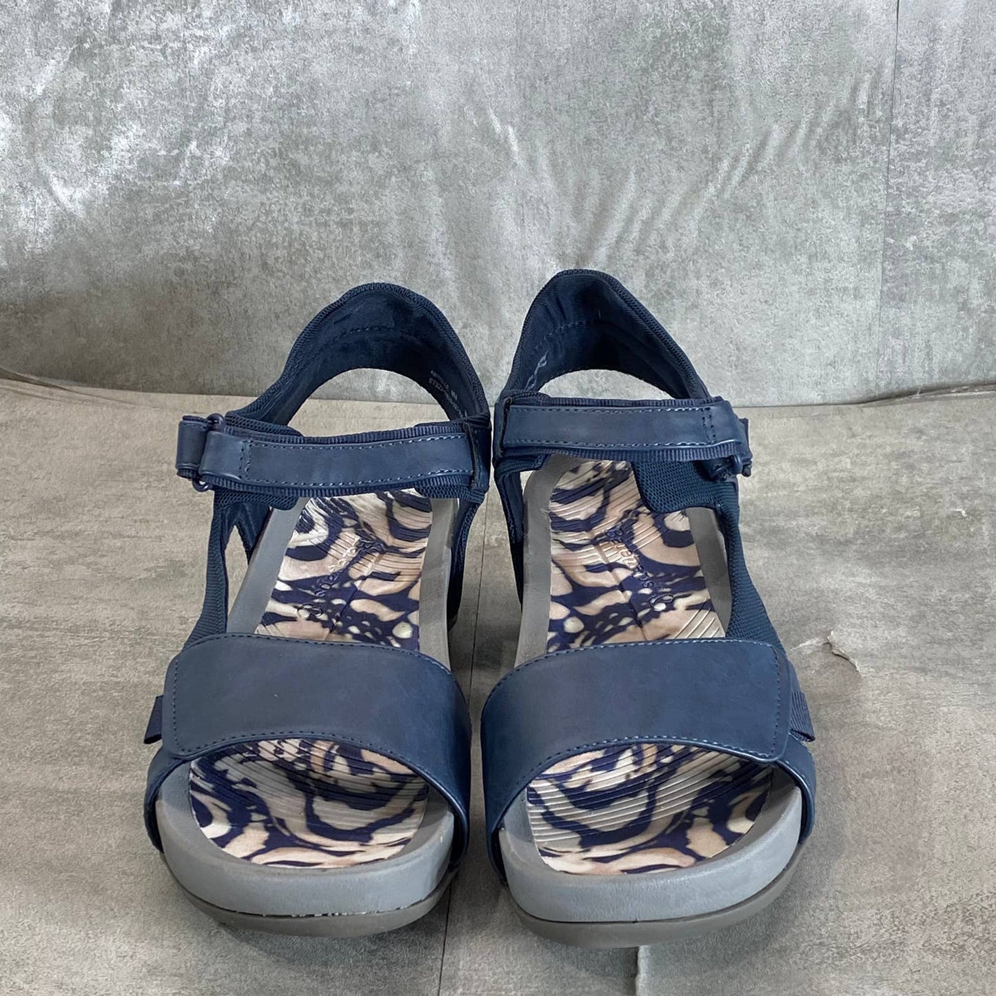 BARETRAPS Women's Navy Blue Abrielle Sporty Sandals SZ 9