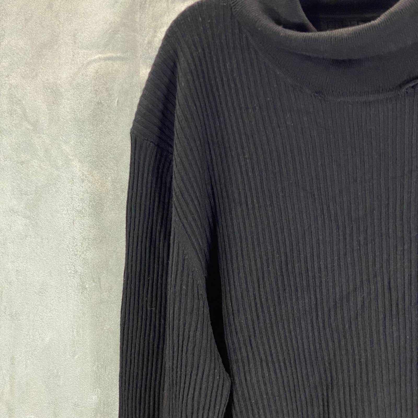 INC INTERNATIONAL CONCEPTS Men's Deep Black Ascher Rollneck Sweater SZ 2XL