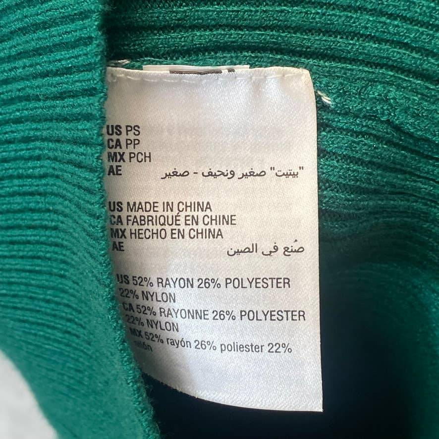 STYLE & CO Women's Petite Aventurine Ribbed Turtleneck Lightweight Pullover Sweater SZ P/S