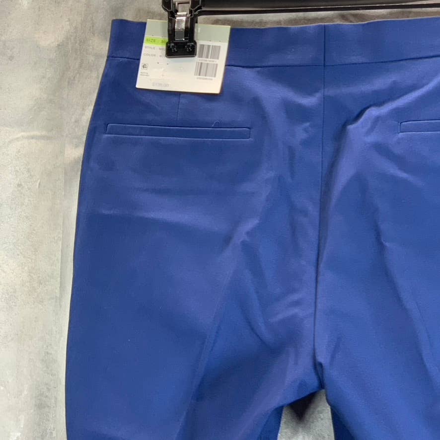 ALFANI Men's Solid Blue Slim-Fit Stretch Suit Pants SZ 30X30