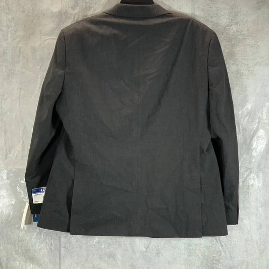 IZOD Men's Solid Black Short Classic-Fit Two-Button Suit Jacket SZ 42S