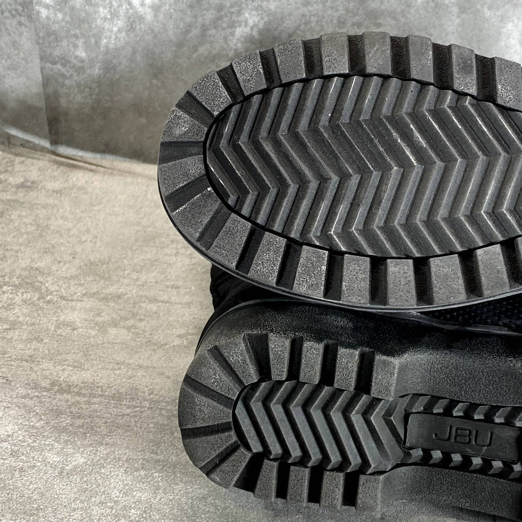 JBU By JAMBU Women's Black Snowbird Memory Foam Weather-Ready Faux-Fur Boots SZ8