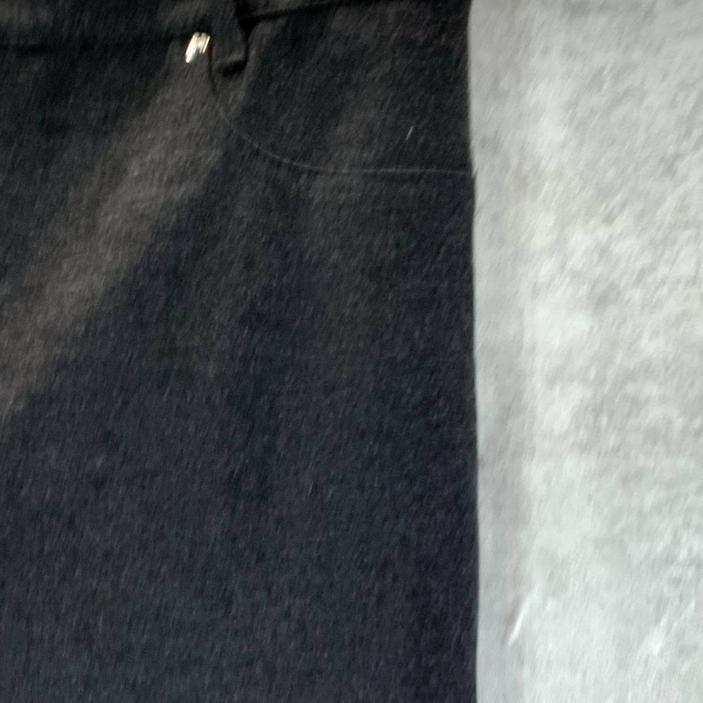 INC Women's Heather Dark Grey High-Rise Curve Creator Ponte-Knit Pants SZ 12