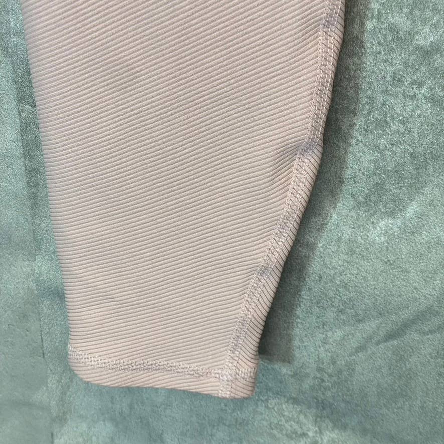 HARMONY & BALANCE Women's Lilac Ribbed High-Waist Tummy Control Pull-On Active Leggings SZ L