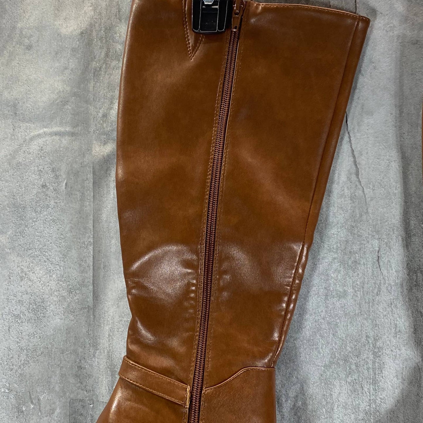 CHARTER CLUB Women's Cognac Cruelaa Pointed-Toe Dress Boots SZ 8.5