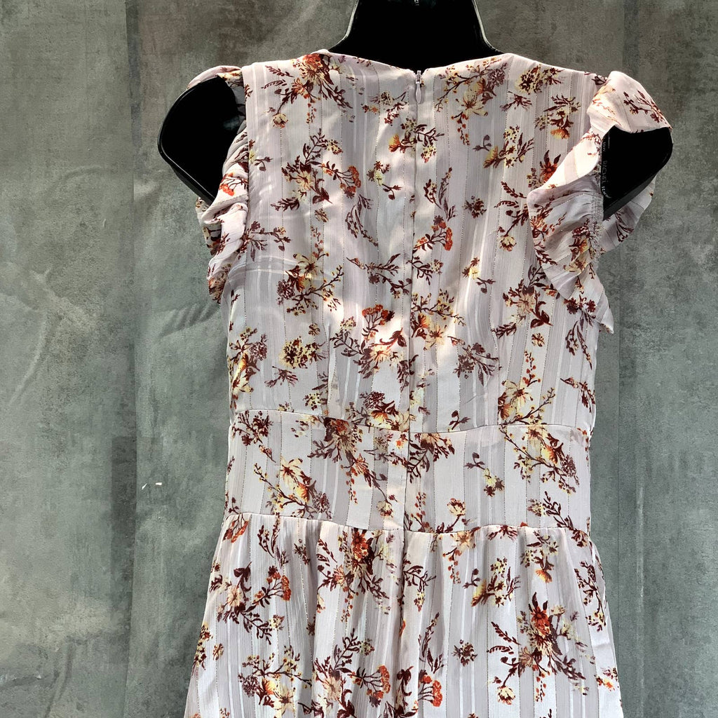 RACHEL RACHEL ROY Women's Ivory Floral Elaine Tiered V-Neck Maxi Dress SZ 2