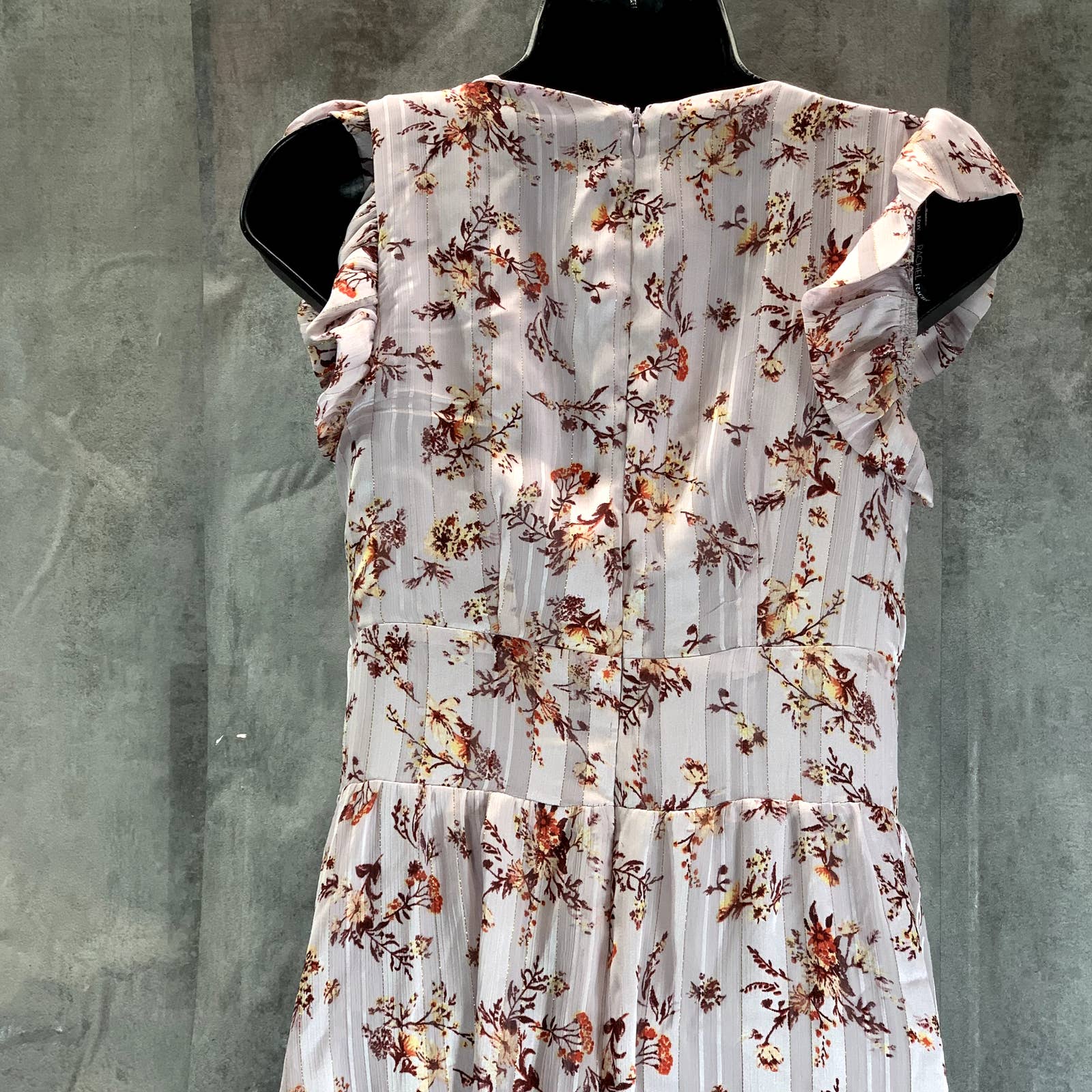RACHEL RACHEL ROY Women's Ivory Floral Elaine Tiered V-Neck Maxi Dress SZ 2