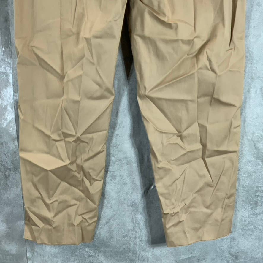 ALFANI Women's Petite Fresh Almond Comfort-Waist Ankle Length Slim Pants SZ 8P