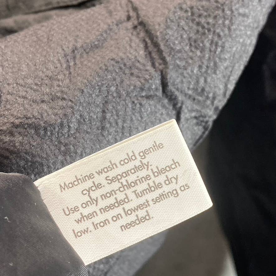 STYLUS Men's Black Waterproof Button-Up Lightweight Jacket SZ XL