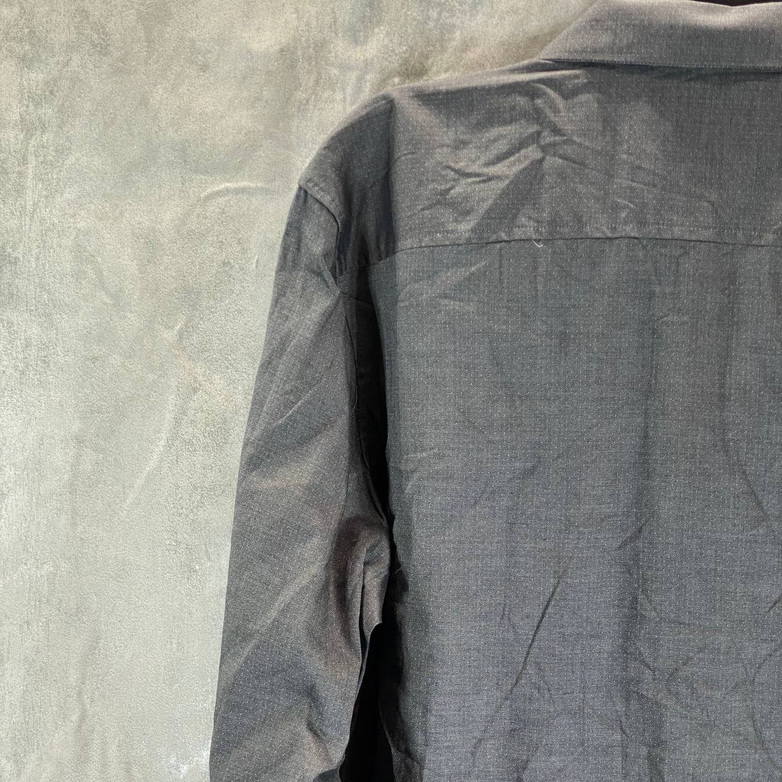 INC INTERNATIONAL CONCEPTS Men's Grey Combo Ringo Pindot Button-Up Shirt SZ XL