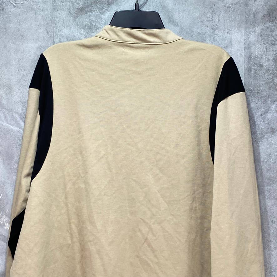 INC INTERNATIONAL CONCEPTS Brown Quicksand Zip Up Jacket SZ 2XL