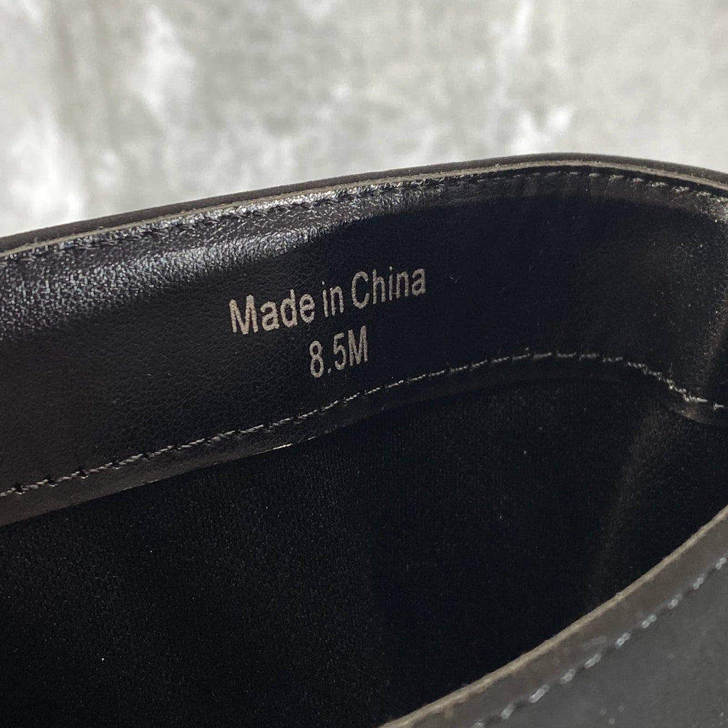 STYLE & CO Women's Black Kalimae Round-Toe Ruched Shaft Tall Boots SZ 8.5