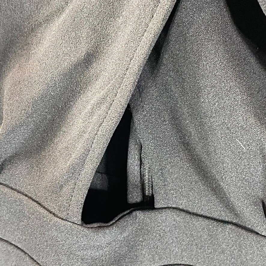 BAR III Women's Deep Black Cross-Front Cutout Pull-On Romper SZ 4