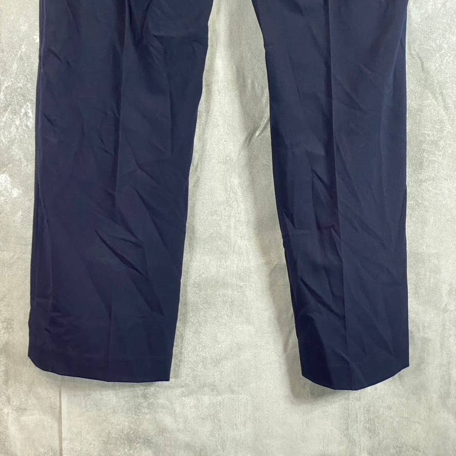 BAR III Women's Bar Navy High-Rise Button-Detail Pull-On Sailor Pants SZ 16