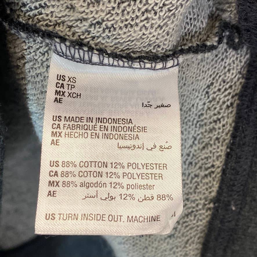 STYLE & CO Women's Charcoal Animal-Print Crewneck Pullover Sweatshirt SZ XS