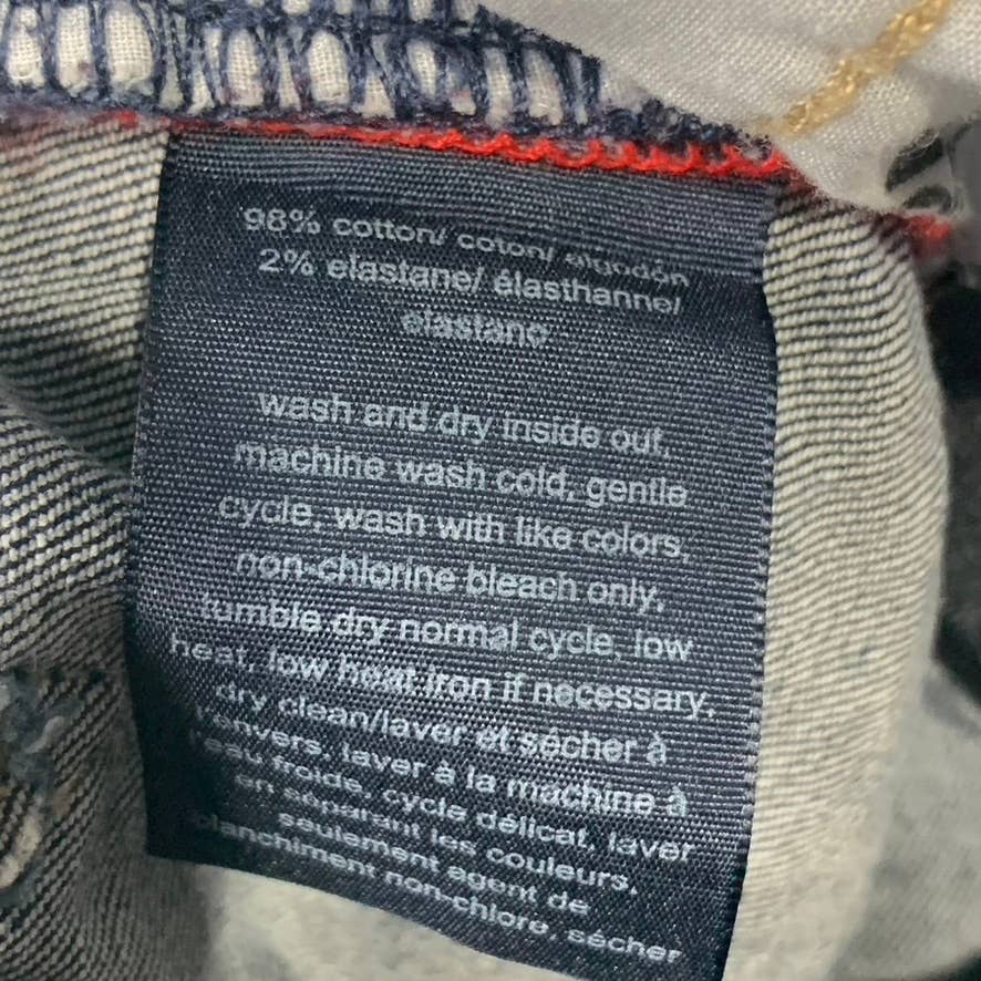 TOMMY JEANS Women's Boundary 5" Cuffed Faded Denim Shorts SZ 29