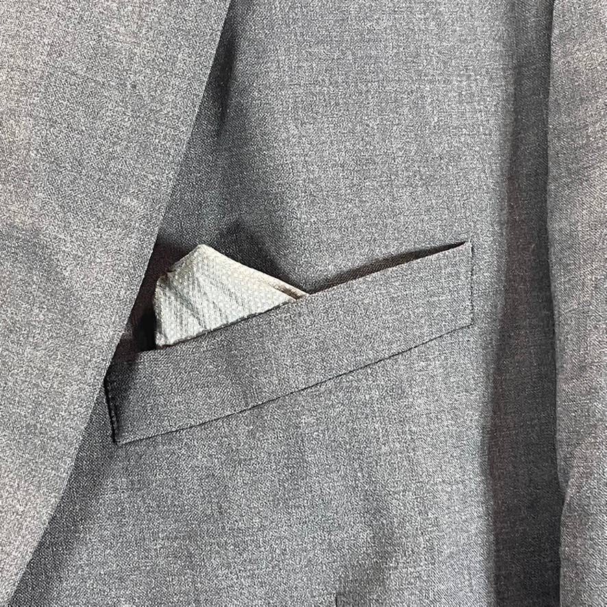 BAR III Men's Charcoal Two-Button Slim-Fit Wool Suit Jacket SZ 42R