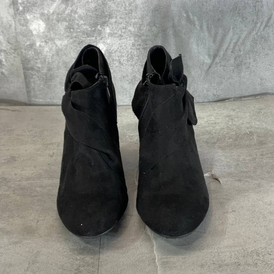 CL By CHINESE LAUNDRY Women's Vivid Bow-Detail Wedge Booties SZ 5.5