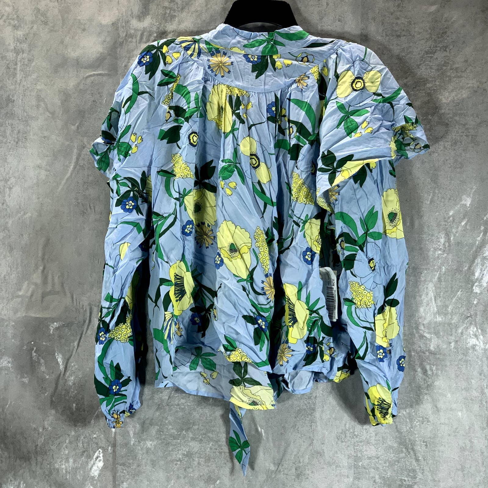 INC INTERNATIONAL CONCEPTS Women's Mabel Bouquet Ruffled Floral-Print Top SZ XL