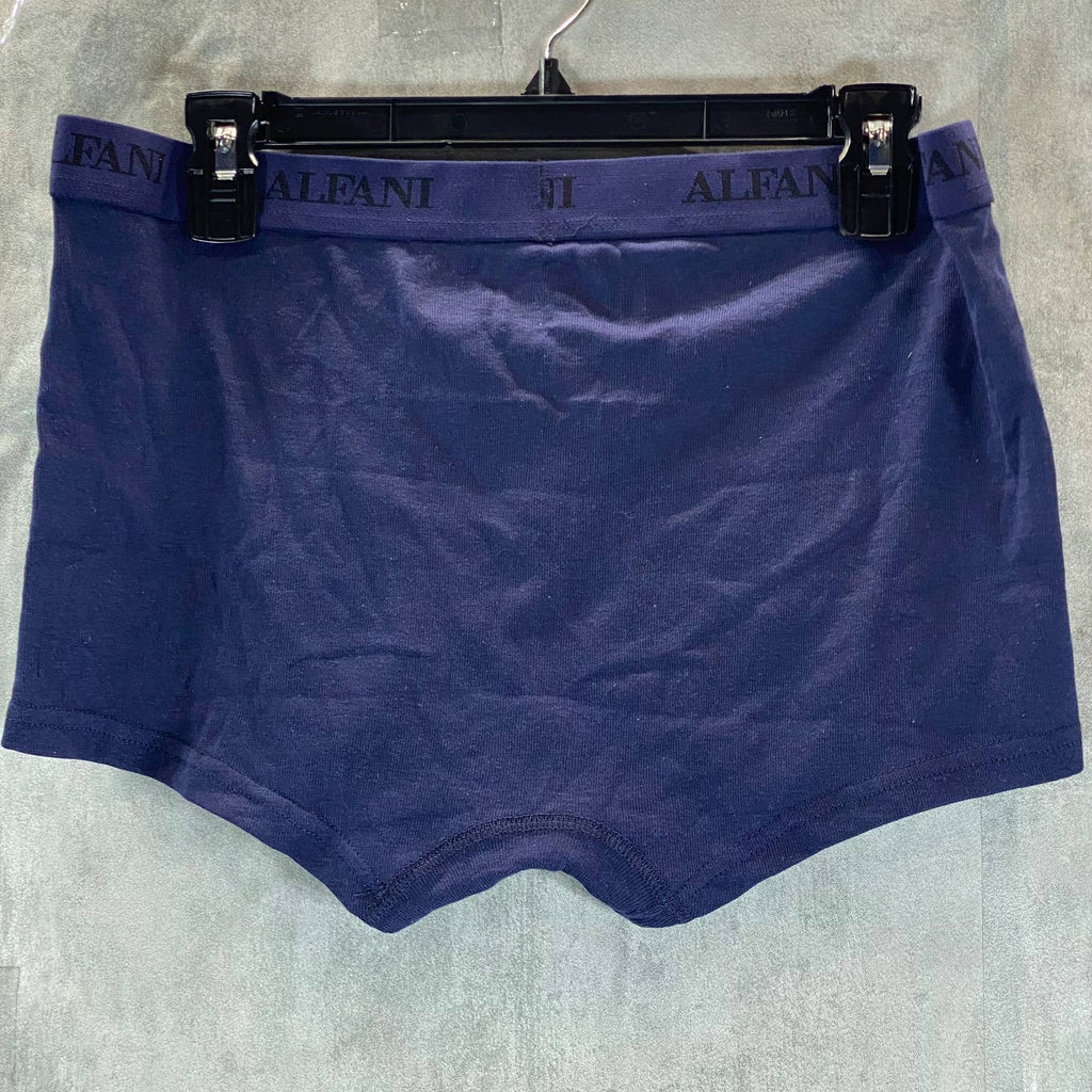 ALFANI Men's Charcoal 5-Pk Moisture-Wicking Contrast Waistband Boxer Briefs SZXL