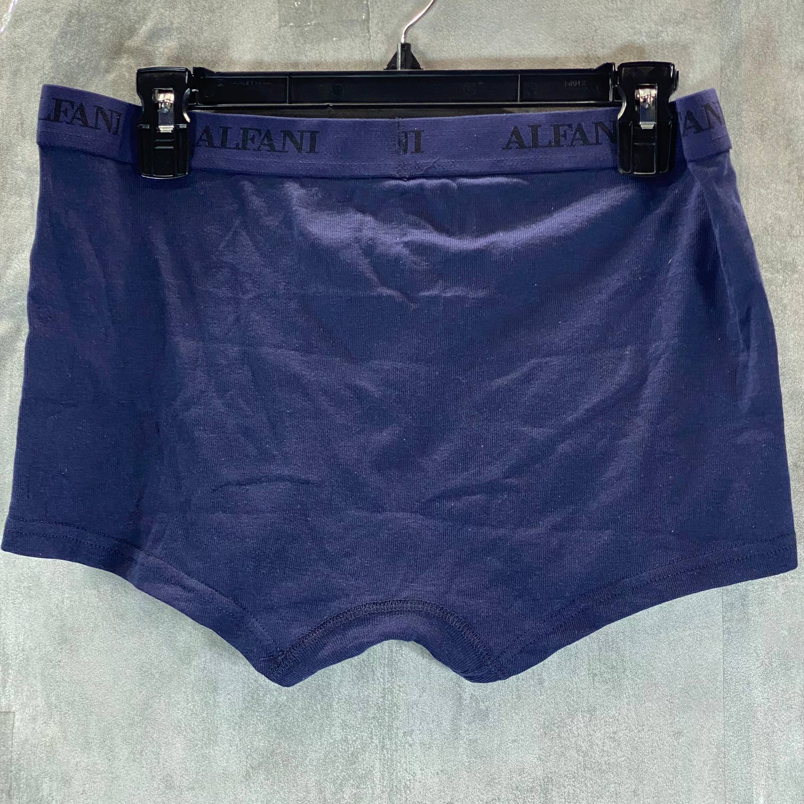 ALFANI Men's Charcoal 5-Pk Moisture-Wicking Contrast Waistband Boxer Briefs SZXL
