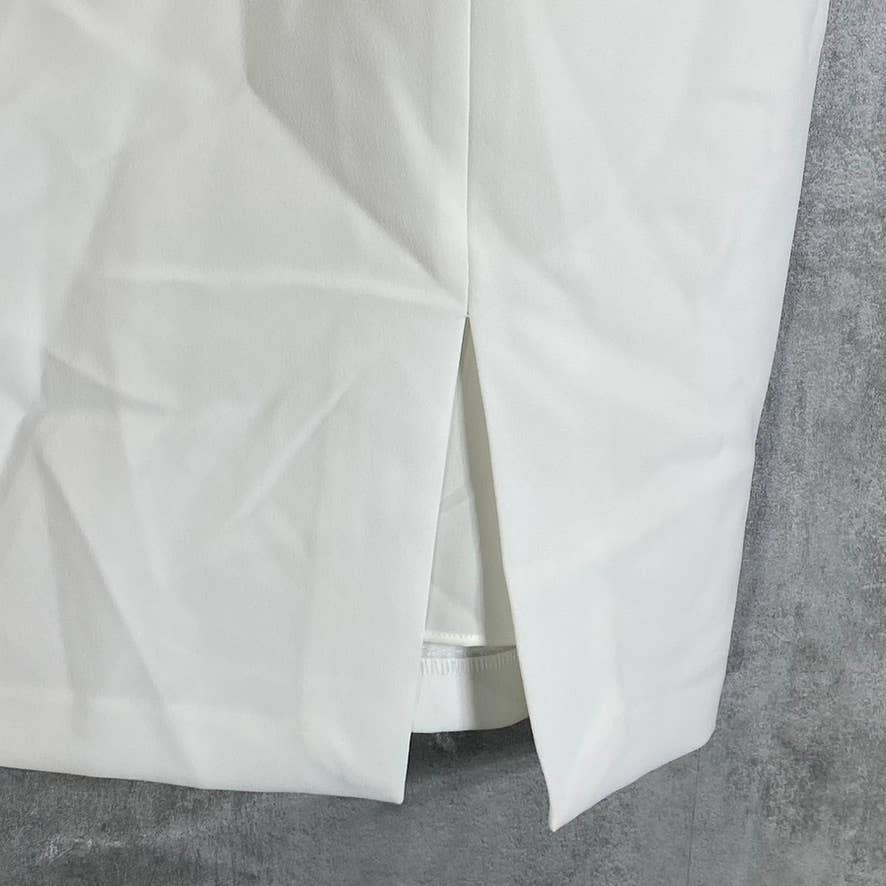 BCBGMAXAZRIA Women's 3D Floral Embroidered Mesh Puff-Sleeve Bodycon Mini Dress