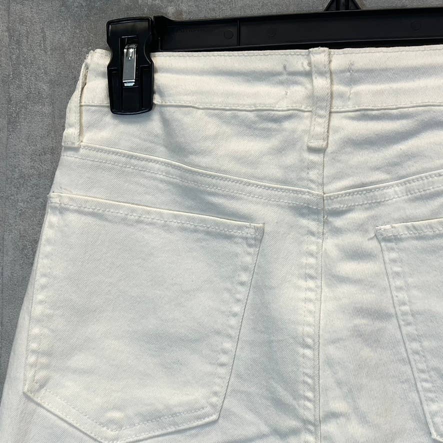 ABOUND Women's White High-Rise Skinny Denim Jeans SZ 28