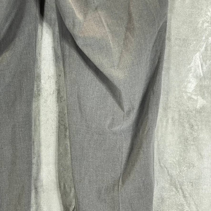 INC INTERNATIONAL CONCEPTS Men's Pure Grey Solid Slim-Fit Suit Pants SZ 34X32