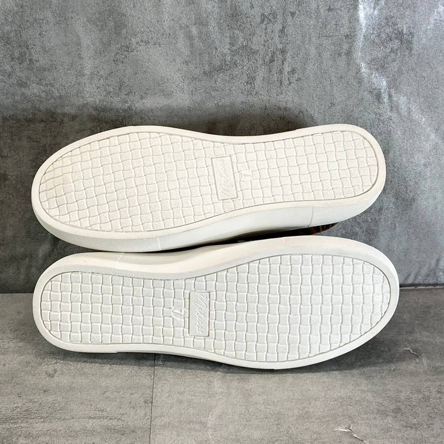 COCONUTS By MATISSE Women's Brown Tiger Stripe Molly Slip-On Shoes SZ 7