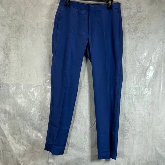 ALFANI Men's Solid Blue Slim-Fit Stretch Suit Pants SZ 30X30