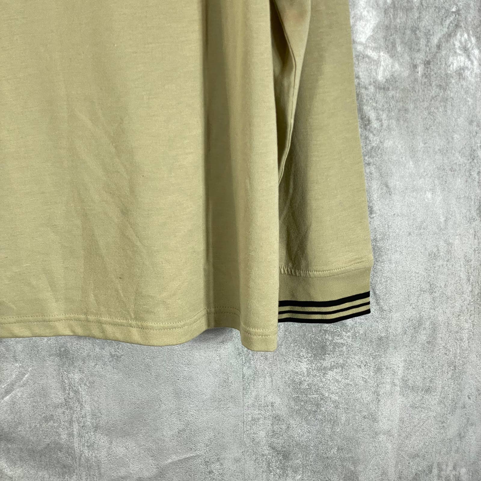 ALFANI Men's Twill Vari-Stripe Crewneck Long-Sleeve Pullover Shirt SZ XL