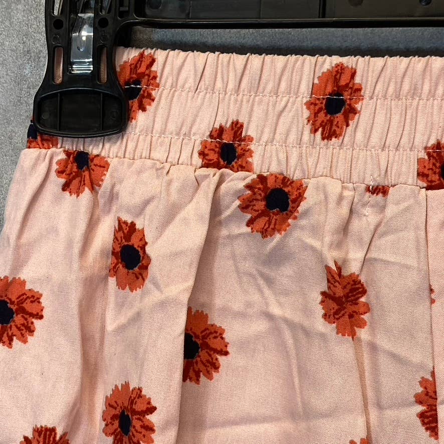 ABOUND Women's Pink Daisy Dots Easy Flowy Lightweight Elastic Waist Pull-On Shorts SZ XXS