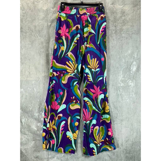 INC INTERNATIONAL CONCEPTS Women's Multi Printed High-Rise Wide-Leg Pants SZ 2