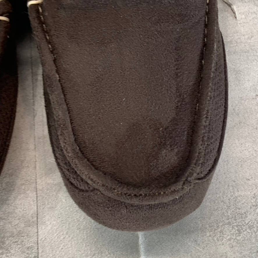 LEVI'S Men's Brown Harlin 2 Microsuede Venetian Slippers SZ M(8-9)