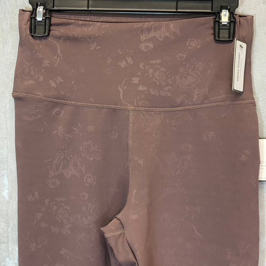 LAUNDRY By Shelli Segal Taupe Printed High-Waist Stretch Pull-On Active Leggings SZ M