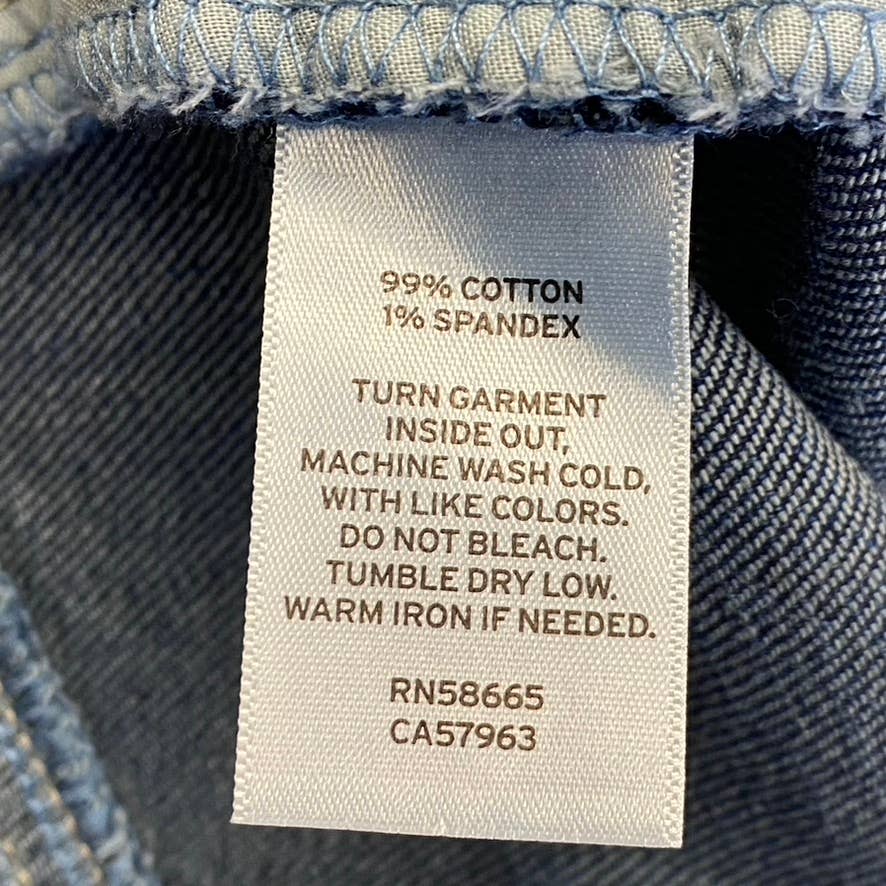 BP Women's Plus Size Dark Wash Distressed High-Rise Denim Mom Jeans SZ 18