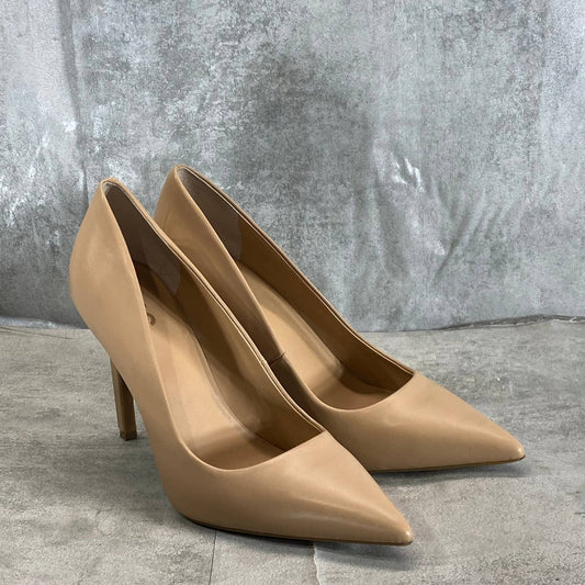 INC INTERNATIONAL CONCEPTS Women's Dark Almond Shelya Pointed-Toe Pumps SZ 10.5