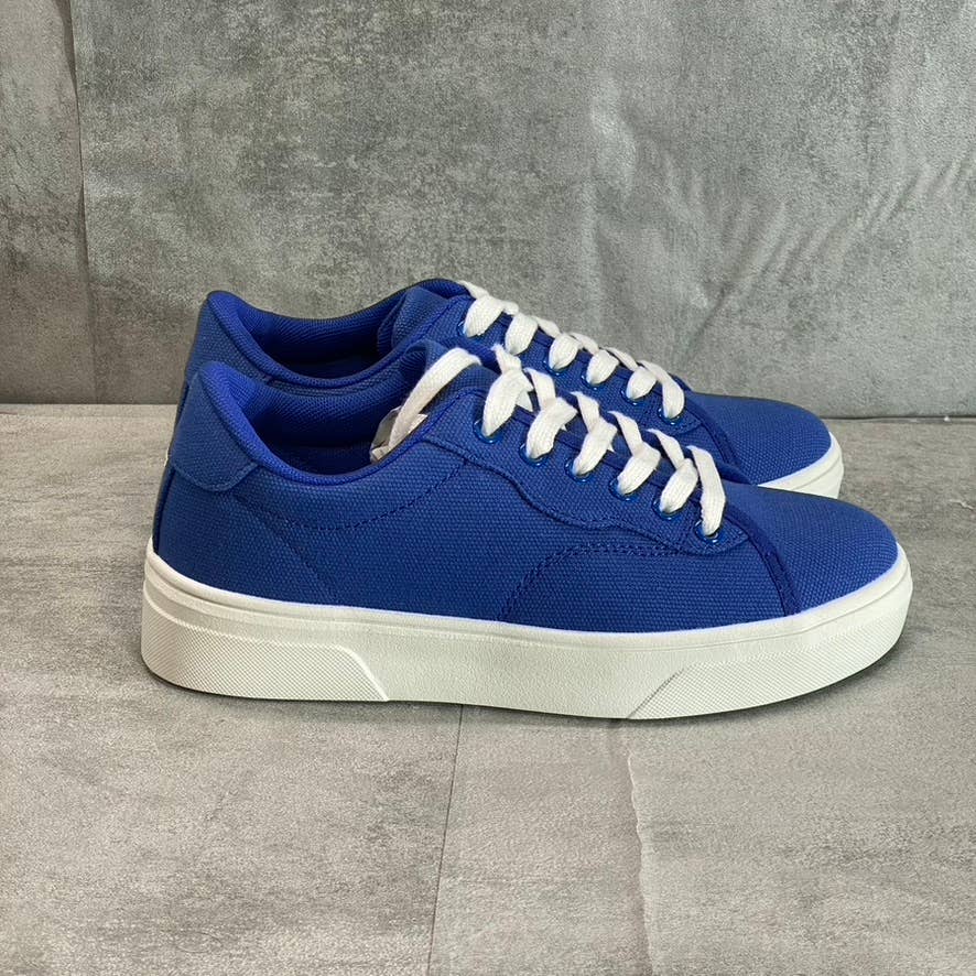 JOURNEE COLLECTION Women's Blue Jennings Lace-Up Foam Platform Sneakers SZ 6
