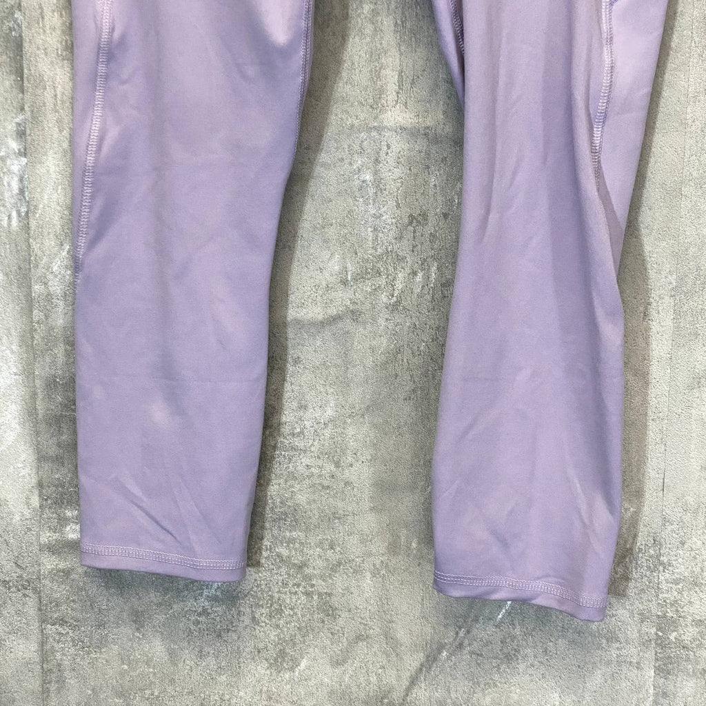 RBX Women's Lilac Dream High-Rise Stretch Pull-On Capri Leggings SZ S