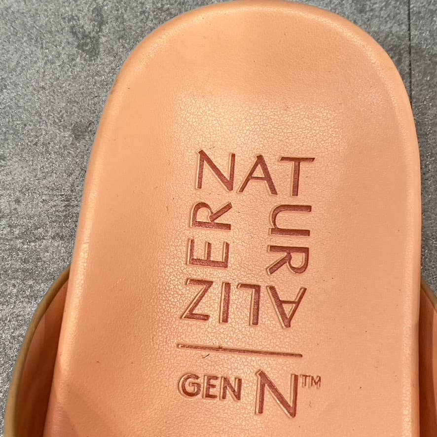 NATURALIZER Women's Peach GenN-Twirl Slip-On Thong Sandals SZ 8