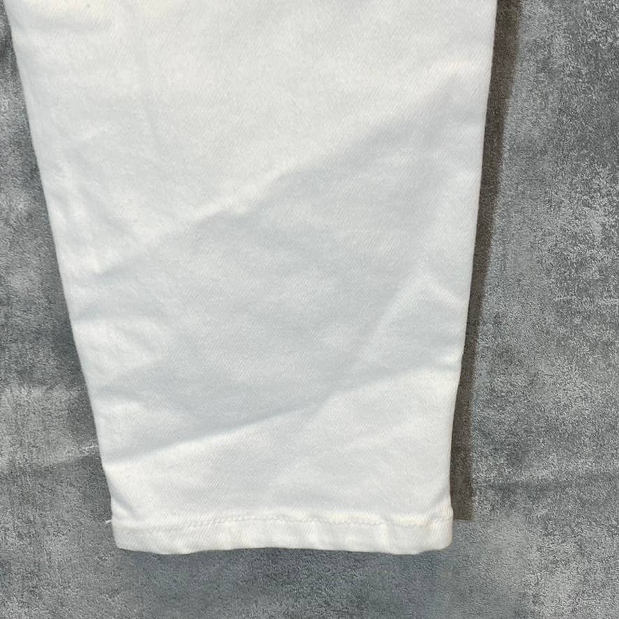 BUFFALO DAVID BITTON Women's White High-Rise Denim Skinny Jeans SZ 31