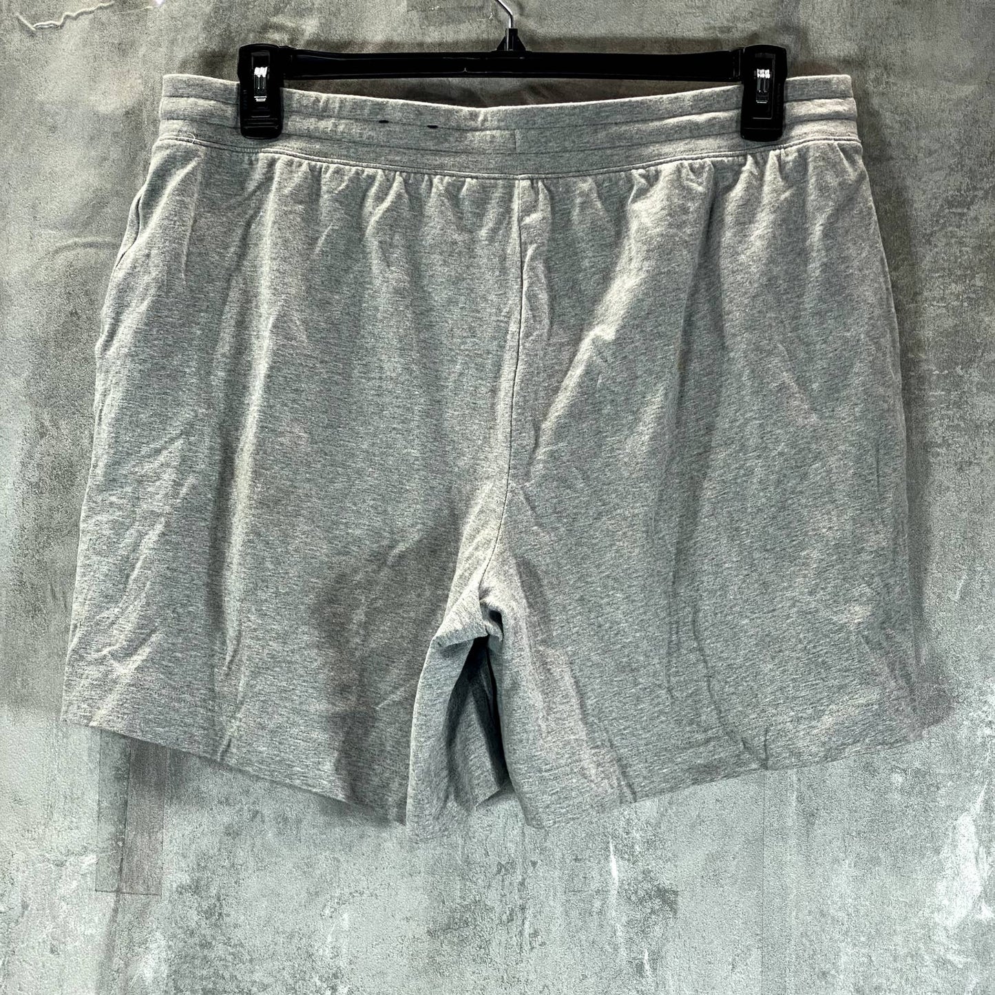 KAREN SCOTT Women's Petite Smoke Grey Heather Drawstring Pull-On Pants SZ P/XL