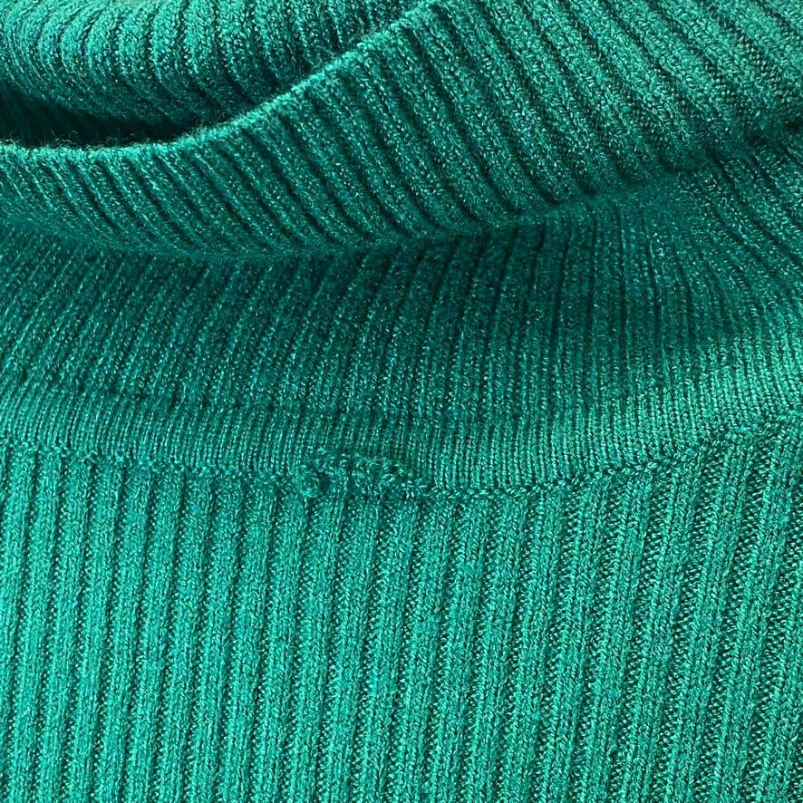 STYLE & CO Women's Petite Aventurine Ribbed Turtleneck Lightweight Pullover Sweater SZ P/S