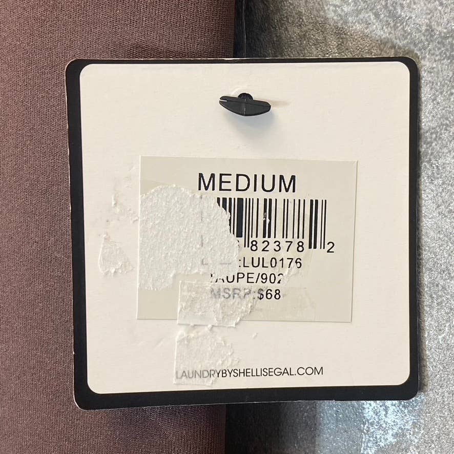 LAUNDRY By Shelli Segal Taupe Printed High-Waist Stretch Pull-On Active Leggings SZ M