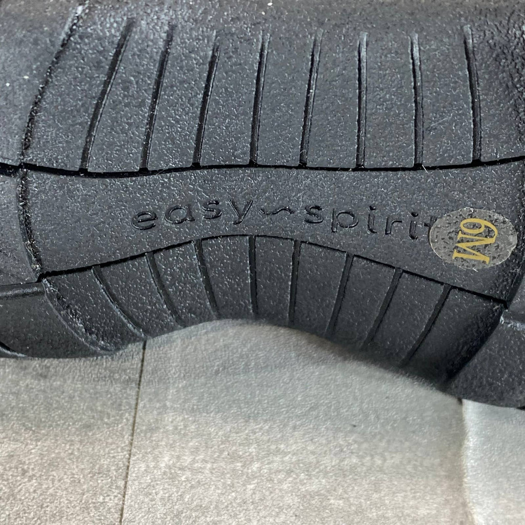 EASY SPIRIT Women's Black Fabric Tru Round-Toe Casual Cold Weather Booties SZ 6