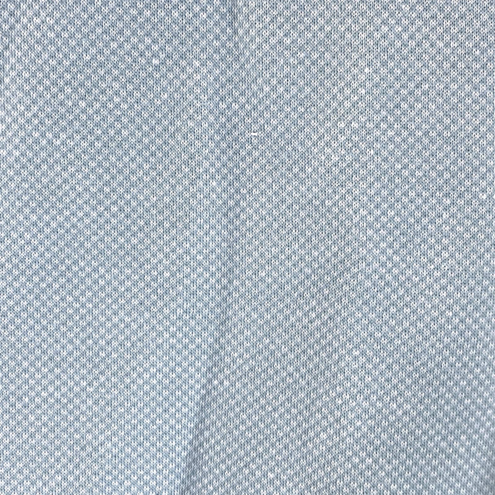 CLUB ROOM Men's Pale Glass Birdseye Mock-Neck Quarter-Zip Pullover Sweater SZ M